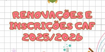 Inscrições CAF 2025/2026