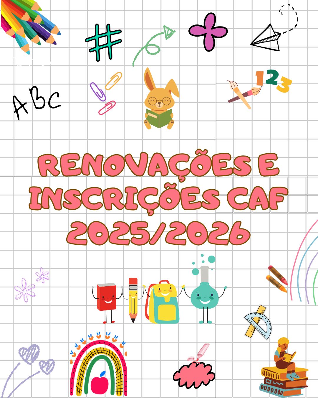 Inscrições CAF 2025/2026
